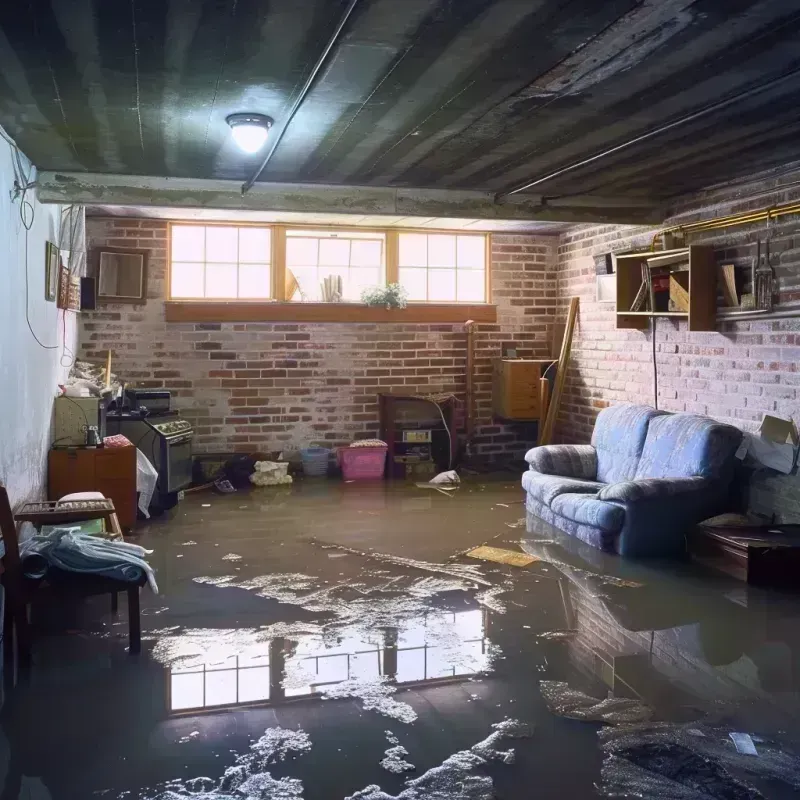 Flooded Basement Cleanup in West Hamburg, PA